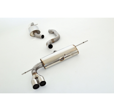 Sistema De Catback De 70 Mm Friedrich Audi Q3 8u Quattro  Desde Año: 2011  2.0l Tfsi 125/155kw / 2.0l Tdi 103/130kw