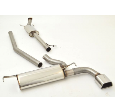 Sistema De Catback De 70 Mm Friedrich Opel Mokka 2wd & Awd  Desde Año: 2012  1.4l Turbo 103kw