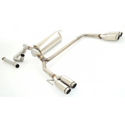 Catback-System De 70 Mm Con Salida De Escape Izquierdo Y Derecho Friedrich Opel Cascada  Desde Año: 2013  1.4l Turbo 88/103kw /