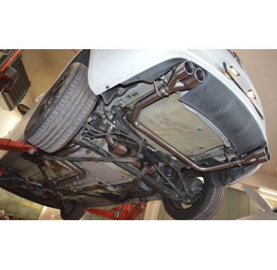 Catback-System De 70 Mm Con Salida De Escape Izquierdo Y Derecho Friedrich Opel Cascada  Desde Año: 2013  1.4l Turbo 88/103kw /