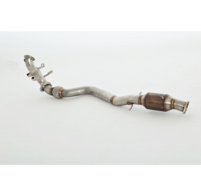 Downpipe De 70 Mm Con Catalizador Hjs De 200 Celdas Friedrich Opel Astra J Sportstourer  Desde Año: 2010  1.4l Turbo 88/103kw /