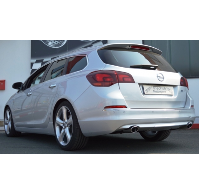 Catback-System De 70 Mm Con Salida De Escape Izquierdo Y Derecho Friedrich Opel Astra J Sportstourer  Desde Año: 2010  1.4l Turb