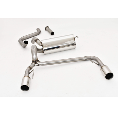 Catback-System De 70 Mm Con Salida De Escape Izquierdo Y Derecho Friedrich Opel Astra J Gtc 3 Puertas  Desde Año: 2012  2.0l Cdt