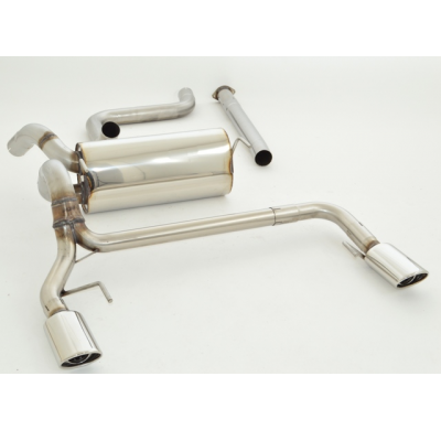 Catback-System De 70 Mm Con Salida De Escape Izquierdo Y Derecho Friedrich Opel Astra J Gtc 3 Puertas  Desde Año: 2013  1.6l Sid
