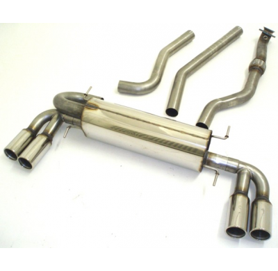 Catback-System De 70 Mm Con Salida De Escape Izquierdo Y Derecho Friedrich Opel Gt  Desde Año: 2007  2.0l Turbo 194kw