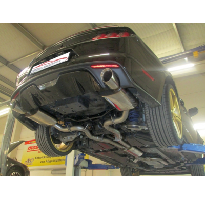 Catback-System De 70 Mm Con Salida De Escape Izquierdo Y Derecho Friedrich Ford Mustang Vi Coupe  Desde Año: 2014  2.3l Ecoboost