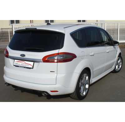 Catback-System De 70 Mm Con Salida De Escape Izquierdo Y Derecho Friedrich Ford S-Max  Desde Año: 05/2010  2.2l Tdci 147kw