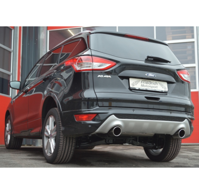 Catback-System De 70 Mm Con Salida De Escape Izquierdo Y Derecho Friedrich Ford Kuga Ii  Año: 2013-06/2018 2wd & Awd  1.5l Ecobo