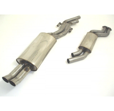 Sistema De Escape ø 2x70mm Friedrich Bmw 3er E30 M3  Año: 87-90 Sedan  2.3l 16v 143/147/162kw