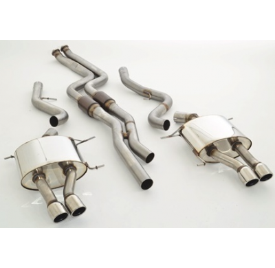 Catback-System De 70 Mm Con Tubo De Escape L. & R. Con Catalizadores Deportivos De 200 Celdas Friedrich Bmw 3er E92/E93  Año: 20