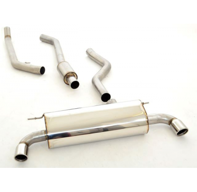 Catback-System De 70 Mm Con Salida De Escape Izquierdo Y Derecho Friedrich Bmw 1er F20/F21  Año: 09/2011-03/2015 3-/5-Puertas  1