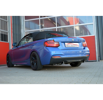 Catback-System De 70 Mm Con Salida De Escape Izquierdo Y Derecho Friedrich Bmw 2er F22/F23  Desde Año: 03/2015 Coupe & Cabrio  2