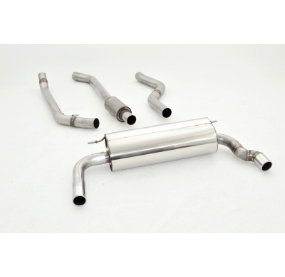 Catback-System De 70 Mm Con Salida De Escape Izquierdo Y Derecho Friedrich Bmw 3er F30 / F31  Año: 11/2012-04/2015 Sedan & Touri