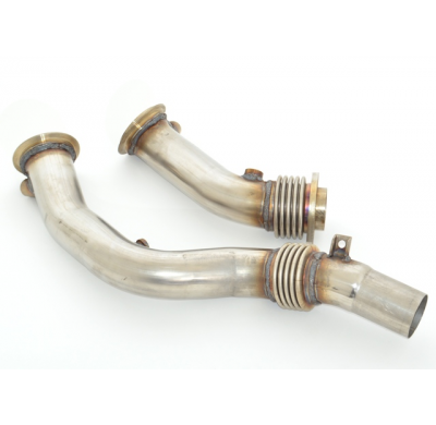 Conjunto De Downpipe De 70 Mm Friedrich Bmw 4er F82 / F83  Año: 04/2014-07/2018 Coupe & Cabrio  M4 3.0l Bi-Turbo 317kw Sin Filtr