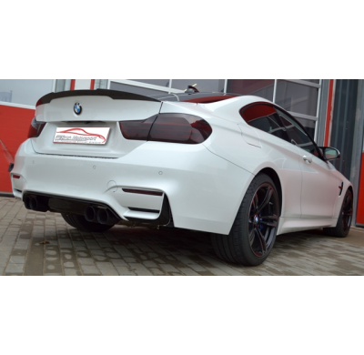 Sistema De Catback De 70 Mm Con Salida De Escape Izquierdo Y Derecho Con Catalizadores Deportivos De 200 Celdas Friedrich Bmw 4e