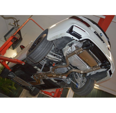 Sistema De Catback De 70 Mm Con Salida De Escape Izquierdo Y Derecho Con Catalizadores Deportivos De 200 Celdas Friedrich Bmw 4e