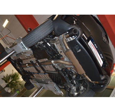 Catback-System De 70 Mm Con Salida De Escape Izquierdo Y Derecho Friedrich Mini R60 Countryman Jcw  Año: 07/2012-02/2017  1.6l T