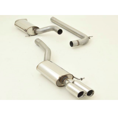 Sistema De Catback De 70 Mm Friedrich Vw Golf V Variant  Año: 2007-2009  1.4l Tsi 90/103/118/125kw