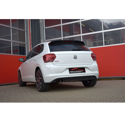 Sistema De Catback De 70 Mm Friedrich Vw Polo Aw Gti  Desde Año: 08/2018 Hatchback  2.0l Tsi 147kw   Con Filtro Particulas