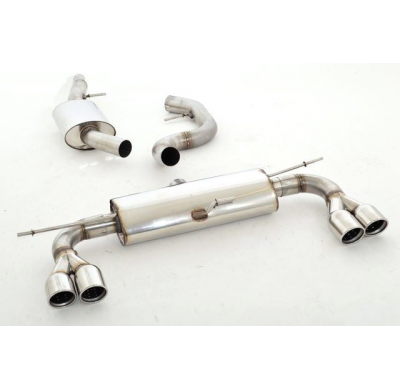 Catback-System De 70 Mm Con Salida De Escape Izquierdo Y Derecho Friedrich Vw Tiguan 2wd  Año: 2007-01/2016  1.4l Tsi 90/110/118