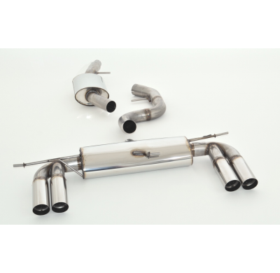 Catback-System De 70 Mm Con Salida De Escape Izquierdo Y Derecho Friedrich Vw Tiguan 4motion  Año: 2007-01/2016  1.4l Tsi 90/110