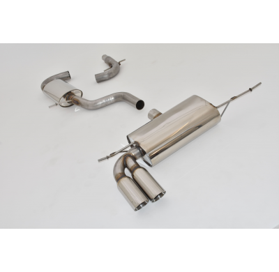 Sistema De Catback De 70 Mm Friedrich Vw Golf Vi  Año: 10/2008-2012 2wd  1.2l Tsi 63/77kw / 1.4l Tsi 90/118kw / 1.8l Tsi 118kw