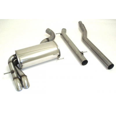 Sistema De Catback De 70 Mm Friedrich Vw Golf Vi  Año: 10/2008-2012 4motion  2.0l Tdi 103kw