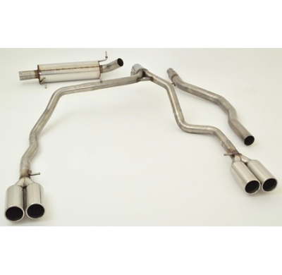 Catback-System De 70 Mm Con Salida De Escape Izquierdo Y Derecho Friedrich Vw Amarok 2h 2wd & 4motion (Tambien Para Coches Con G