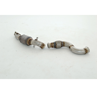 Downpipe De 70 Mm Con Catalizador De 200 Celdas Friedrich Peugeot Rcz  Desde Año: 2010  1.6l Turbo 115/147kw