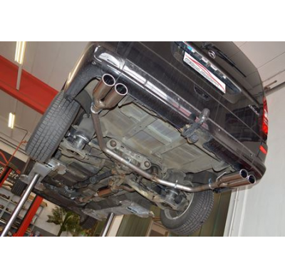 Catback-System De 70 Mm Con Salida De Escape Izquierdo Y Derecho Friedrich Mercedes V/W639/2 Viano  Año: 10/2010-2014 2wd/Short