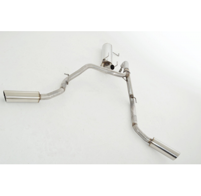 Sistema De Catback De Tubo Lateral De 70 Mm Con Salida De Escape Izquierdo Y Derecho Friedrich Isuzu D-Max Tfs (Tambien Para Coc