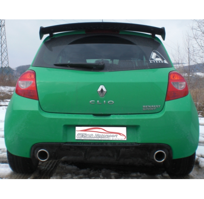 Catback-System De 70 Mm Con Salida De Escape Izquierdo Y Derecho Friedrich Renault Clio Iii Rs  Año: 06/2009-2013 Hatchback  2.0