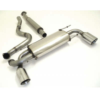 Catback-System De 70 Mm Con Salida De Escape Izquierdo Y Derecho Friedrich Toyota Gt86 Coupe  Desde Año: 09/2012  2.0l 147kw