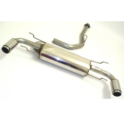 Sistema Medio De 70 Mm W. Tubo De Escape Izquierdo Y Derecho Friedrich Mazda Rx8  Desde Año: 2003 /Yoc 2003- Rx8 141/170kw