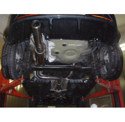 Sistema De Catback De 70 Mm Friedrich Seat Ibiza 6j Fr + Sc 3/5-Puertas  Año: 03/2008-07/2015 Hatchback  1.2l Tsi 63/77kw / 1.4l