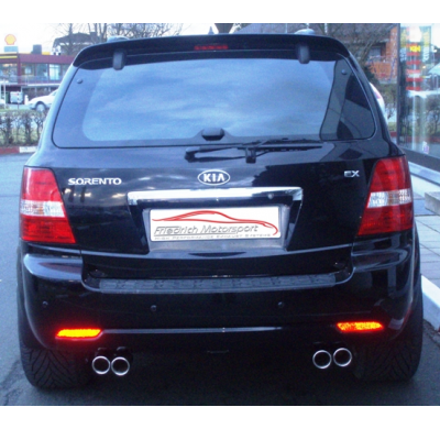 Sistema De Tubo De Escape Para El Lado Izquierdo Y Derecho Friedrich Kia Sorento Ii  Desde Año: 2006  2.5l Crdi 125kw