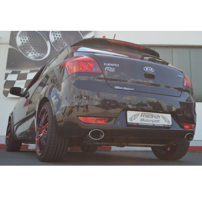 Sistema De Tubo De Escape Para El Lado Izquierdo Y Derecho Friedrich Kia Pro_Ceed (Ed)  Año: 03/2008-02/2013 3-Puertas  1.6l 92/