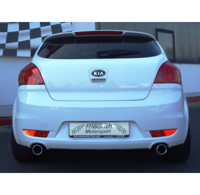 Sistema De Tubo De Escape Para El Lado Izquierdo Y Derecho Friedrich Kia Pro_Ceed (Ed)  Año: 03/2008-02/2013 3-Puertas  1.6l 92/