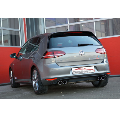 Sistema De Tubo De Escape Para El Lado Izquierdo Y Derecho Friedrich Vw Golf Vii Gtd  Año: 2013-02/2017 2wd  2.0l Tdi 135kw Con