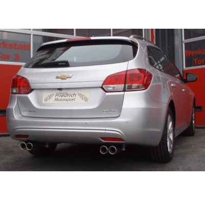 Escape Trasero Con Salida De Escape Izquierdo Y Derecho Friedrich Chevrolet Cruze Station Wagon  Desde Año: 2012  1.6l 91kw / 1.