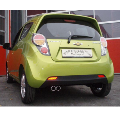 Escape Trasero Friedrich Chevrolet Spark Ls / Ls+  Año: 2010-09/2012  1.0l 50kw / 1.2l 60kw