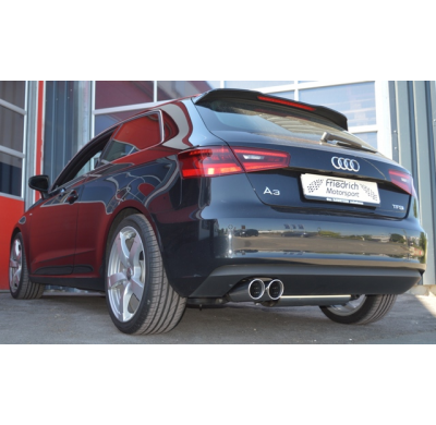 Escape Trasero Friedrich Audi A3 8v 3-Puertas 2wd  Desde Año: 08/2012  2.0l Tdi 110/135kw