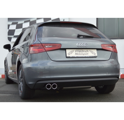 Escape Trasero Friedrich Audi A3 8v 3-Puertas 2wd  Desde Año: 08/2012  2.0l Tdi 110/135kw