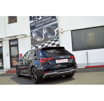 Escape Trasero Con Salida De Escape Izquierdo Y Derecho Friedrich Audi A3 8v 3-Puertas 2wd  Desde Año: 08/2012  1.8l Tfsi 132kw