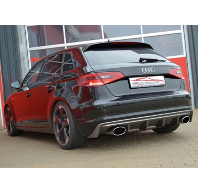 Escape Trasero Con Salida De Escape Izquierdo Y Derecho Friedrich Audi A3 8v Sportback 2wd  Desde Año: 05/2016  1.0l Tfsi 85kw