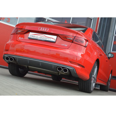 Escape Trasero Con Salida De Escape Izquierdo Y Derecho Friedrich Audi A3 8v Sedan 2wd  Desde Año: 2013  1.4l Tfsi 92/103/110kw