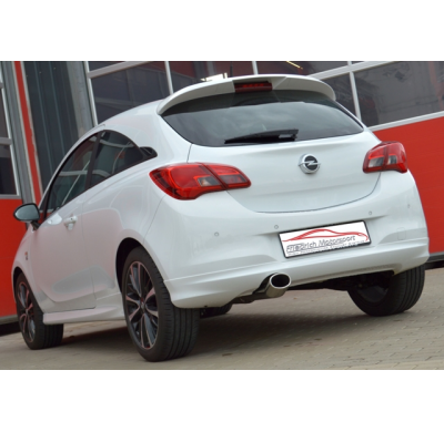 Escape Trasero Friedrich Opel Corsa E   Desde Año: 11/2014  1.0l Turbo 66/85kw / 1.4l Turbo 74/110kw