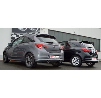 Escape Trasero Con Salida De Escape Izquierdo Y Derecho Friedrich Opel Corsa E   Desde Año: 11/2014  1.0l Turbo 66/85kw / 1.4l T