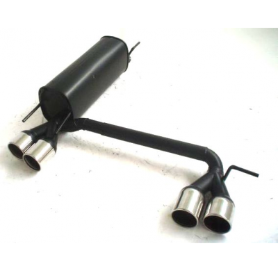 Escape Trasero Con Salida De Escape Izquierdo Y Derecho Friedrich Opel Omega B  Año: 99-2003 Sedan  2.0l Dti 16v 74kw / 2.2l Dti