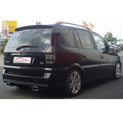 Escape Trasero Con Salida De Escape Izquierdo Y Derecho Friedrich Opel Zafira a  Año: 98-2005  2.0l 16v Turbo Opc 140/141/147kw